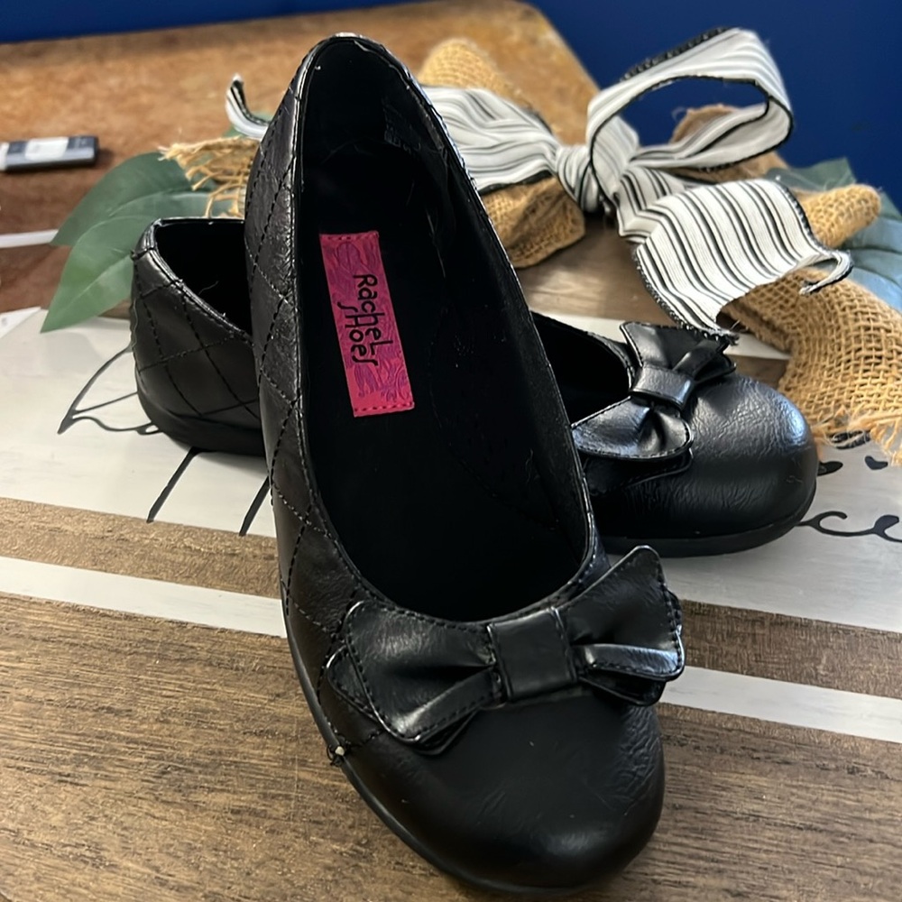 Shoes, black, dress, bow, Christmas